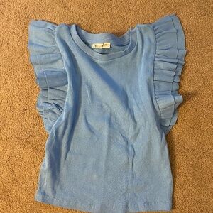 Zara blue top